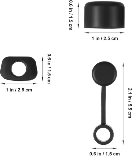 Miniatura 4 de MAGICLULU 6 juegos de tapones de silicona para popotes, tapones antidesbordamiento para vasos, ajuste seguro, accesorios versátiles para vasos