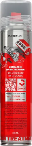 Miniatura 2 de XADO Spray descarbonizador de motor RED ANTICARBON - Elimina los depósitos de carbono y restaura el rendimiento del motor, 10.8 fl oz