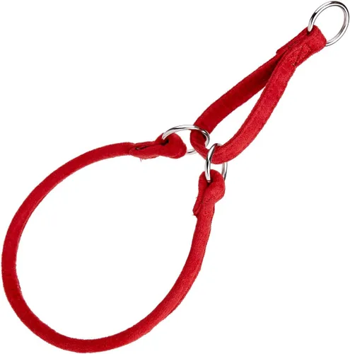 Miniatura 8 de Comfort - Collar martingala redondo de microfibra para perros (ancho 1/2 pulgadas de largo, 24 pulgadas), color negro