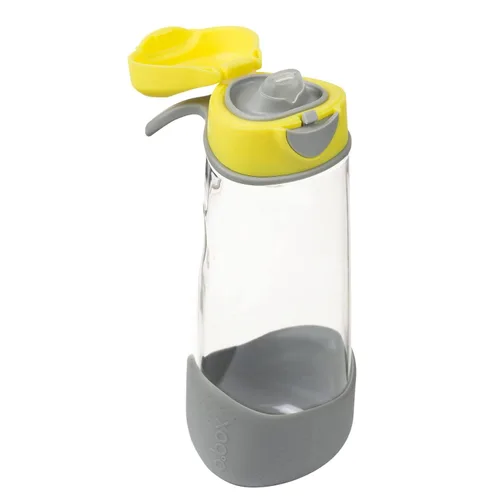 Miniatura 10 de b.box Botella de agua deportiva de 15 onzas para niños, para la escuela, deportes, guardería, diseño sin popote para una fácil limpieza, a prueba