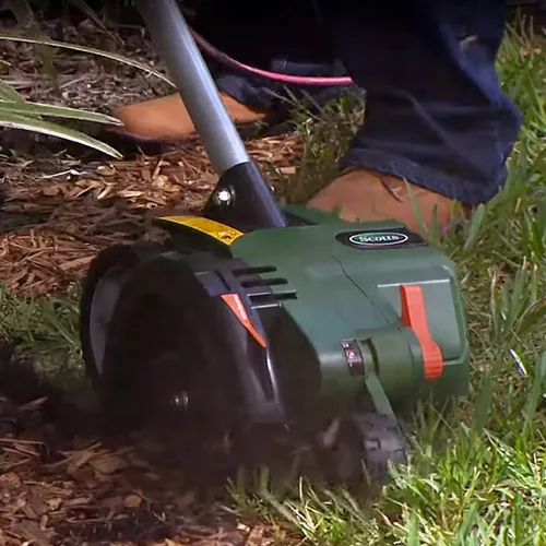 Miniatura 3 de Scotts Outdoor Power Tools ED70012S - Bordeadora de césped eléctrica con cable de 3 posiciones de 11 amperios, color verde