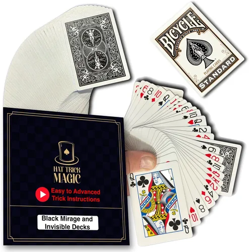 Miniatura 17 de Ilusiones de cartas para magos principiantes a profesionales: aparición, teletransporte, transformando milagros (Baraja Svengali azul)