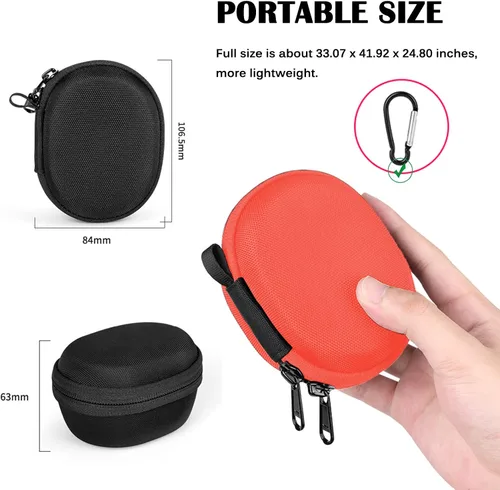 Miniatura 4 de Miimall Funda de viaje compatible con Google Pixel Watch, caja de almacenamiento individual, llavero bolsa de almacenamiento bolsa de viaje