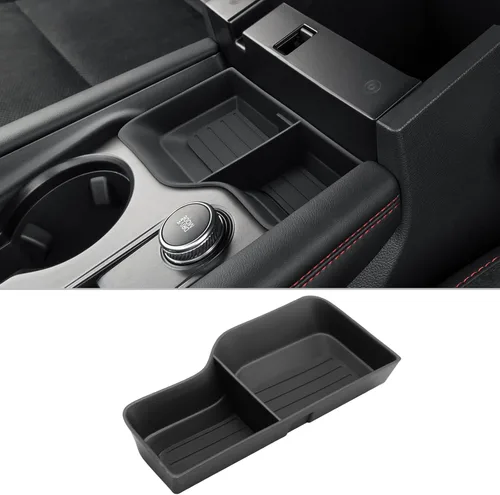 Miniatura 13 de CDEFG 2Pcs for 2026 Ford Explorer Center Console Organizer for 2025 2026 Explorer (Active/ST-Line/Tremor/Platinum/ST) Accessories Middle Console