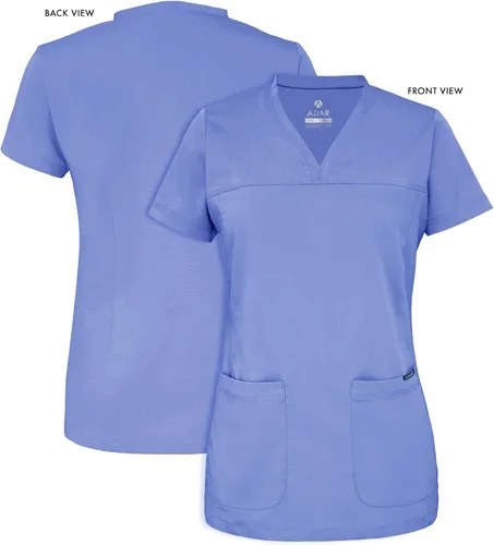 Miniatura 5 de Adar Pro - Ropa quirúrgica para mujer, camisa con cuello en V