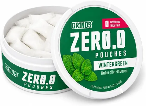Miniatura 18 de Bolsas de energía Grinds - Bolsas de cafeína natural - Contiene vitaminas B, sin azúcar y 0 calorías - 80 mg de cafeína en cada bolsa - Genciana