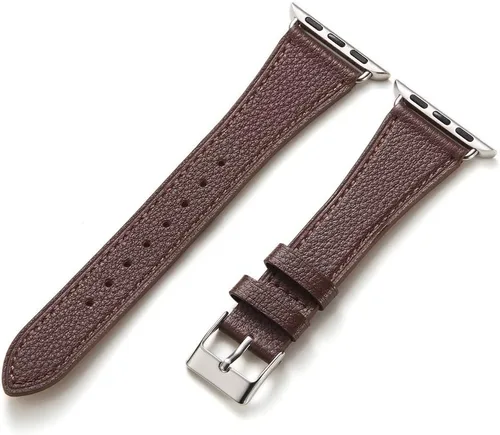 Miniatura 15 de HANDODO Italian Genuine Leather Band Women for Apple Watch Series 11 10 9 8 7 6 5 4 3 2 1 SE SE2 Ultra 2/3, SGS Certified Dressy Bracelet Cute Strap