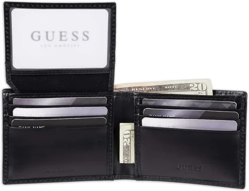 Miniatura 4 de Cartera Guess de piel para hombre
