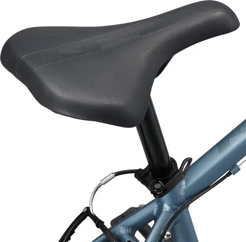 Miniatura 6 de Schwinn Network 1 Bicicleta híbrida, Bicicleta de 700c para hombres y mujeres, Bicicleta híbrida de 21 velocidades, marco de aluminio, horquilla