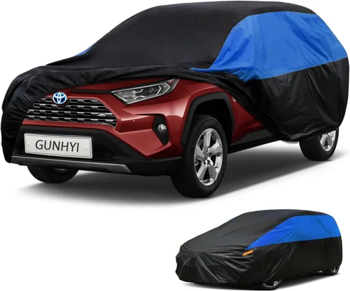 Miniatura 26 de GUNHYI - Funda para auto Toyota Custom Fit Toyota 86/GR86 impermeable para todo tipo de clima, cubierta exterior ligera para automóviles al aire
