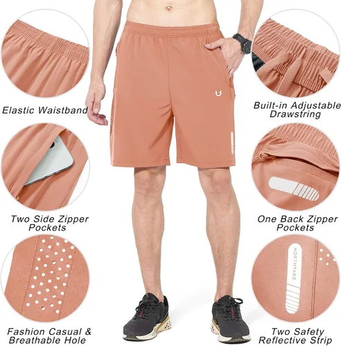 Miniatura 155 de NORTHYARD - Pantalones cortos deportivos para correr para hombres, ligeros, de secado rápido, 7, 5 o 9 pulgadas, para senderismo, deportes, gimnasio