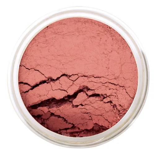 Bellaterra Cosmetics Mineral Loose Blush 0.32 oz | Color construible, polvo de larga duración con acabado iluminador, minerales finamente molidos