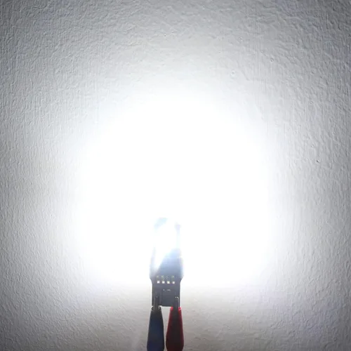 Miniatura 6 de Alla Lighting Bombillas LED miniatura Ba15S Base 7506 1156 de 12 V, blanco xenón 6000 K, señal súper brillante, marcha atrás de respaldo, freno