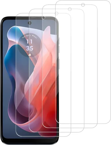 Miniatura 7 de Paquete de 4 protectores de pantalla de vidrio compatibles con Motorola Moto G Play (2021) / XT2093 [dureza 9H], vidrio templado de pantalla HD