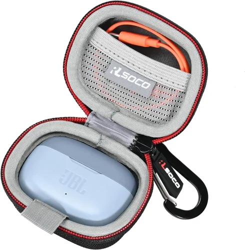RLSOCO Funda de transporte para JBL Vibe Beam/Vibe Beam 2/Tune 230NC TWS/Vibe 200TWS/Tune 130NC/Tune Beam/Tune Beam 2/Wave 200TWS Auriculares