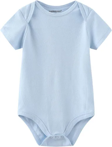 Miniatura 40 de Kiddiezoom Mameluco unisex de algodón de una pieza para bebé recién nacido, 5