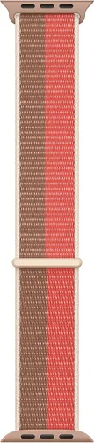 Miniatura 11 de Correa para Apple Watch - Bucle deportivo (41mm) - Azul abismo/Verde musgo - Regular