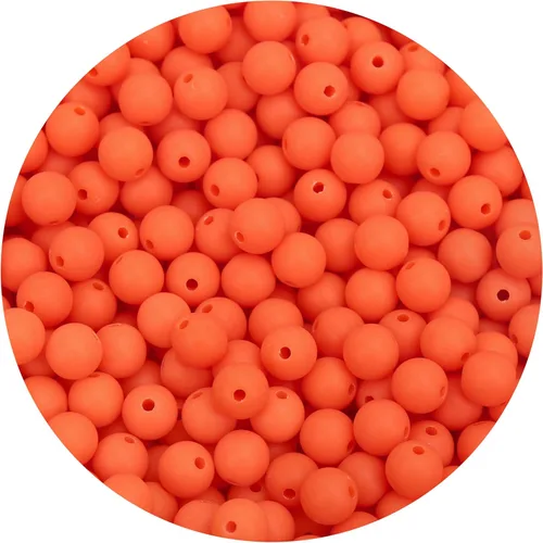 Miniatura 25 de BONNY BOXX 2000 piezas 4 mm cuentas redondas de acrílico de zafiro suave, bolas de plástico de chicle de burbujas, cuentas gruesas de bolas