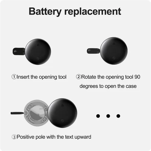 Miniatura 9 de Rastreador GPS para vehículos sin suscripción, paquete doble, compatible con iOS y Android, rastreador GPS de automóvil, rastreador de mascotas