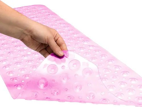 Miniatura 2 de ENKOSI Tapete de baño Paquete de 2 tapetes grandes antideslizantes para bañera y ducha Tapetes de baño extralargos de 40 x 16 pulgadas