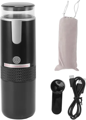 Miniatura 8 de Herramienta para hacer café de viaje, máquina portátil para hacer prensado a mano, hervidor eléctrico compacto manual, tetera, mini máquinas