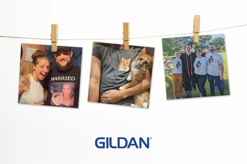 Miniatura 7 de Gildan Camisetas personalizadas Camiseta unisex de cuello redondo Personaliza tu imagen, texto y foto Hombre, Mujer Adulto