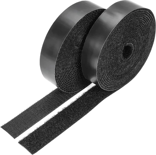 Miniatura 9 de Cinta autoadhesiva de gancho y bucle, 15 pies x 2 pulgadas de ancho, cierre de cinta adhesiva resistente