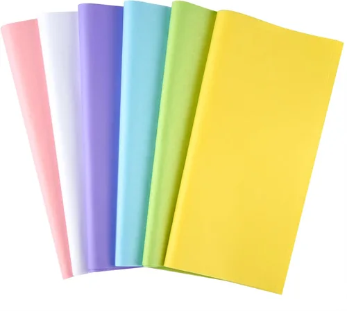 Miniatura 9 de NEBURORA Juego de 60 hojas de papel de seda marrón surtido, papel de envoltura de regalo, marrón retro, 3 colores para cosecha de otoño, vacaciones