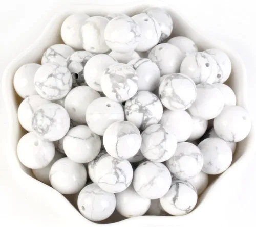 Miniatura 6 de 100 cuentas redondas sueltas de labradorita natural de 0.236 pulgadas para hacer joyas, collares, pulseras