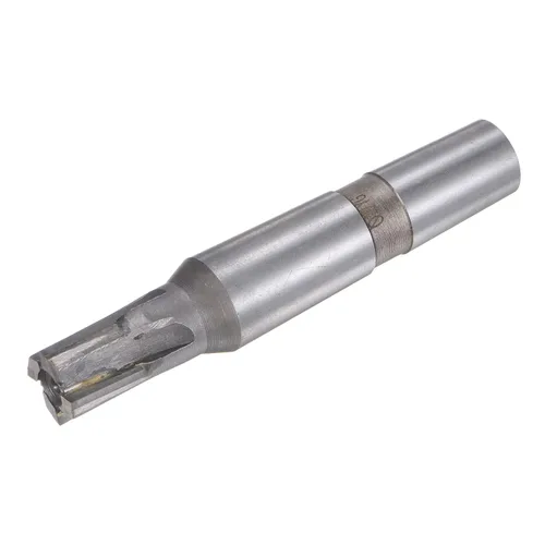 uxcell Molino de extremo de nariz cuadrada, 0.787 in de diámetro de corte C1 Punta de carburo de tungsteno 4 flautas rectas Fresa con vástago cónico
