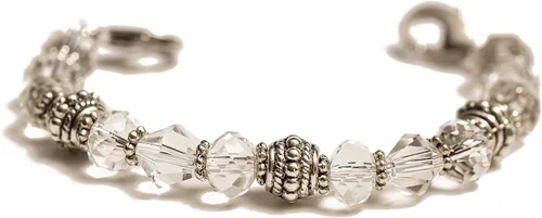 Miniatura 39 de Pulsera elástica de alerta médica, pulsera de identificación médica de repuesto intercambiable, etiqueta de identificación no incluida, cristales