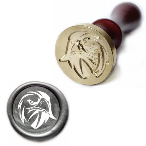 Miniatura 19 de Sellos de cera de sellado de patrones de animales, sellos de cobre y empuñadura de madera, kit de sellos de cera para sobres de tarjetas, embalaje