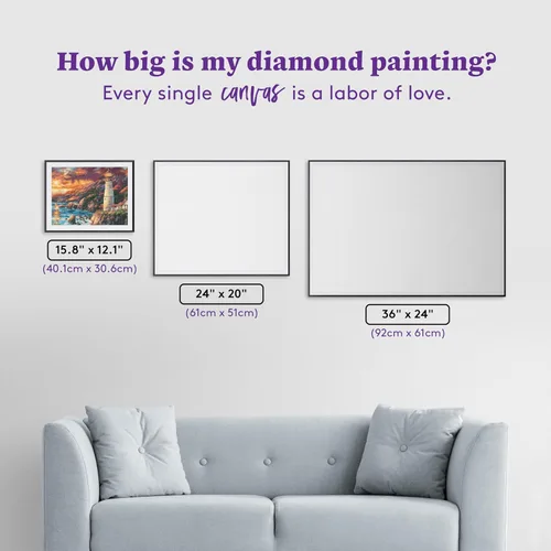 Miniatura 4 de DIAMOND ART CLUB Kit de pintura de diamantes Apex of Fate, divertidas manualidades para adultos, lienzo cuadrado de arte de diamantes por Chuck