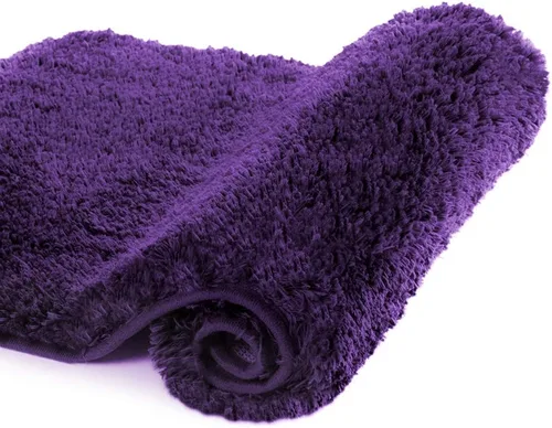 Miniatura 35 de Walensee Alfombra de baño antideslizante (16 x 24 pulgadas, color rubor) absorbente de agua, microfibra suave, lavable a máquina, alfombra de baño