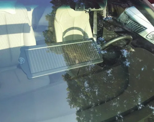 Miniatura 6 de Sunway Solar Cargador de Batería de Goteo y Mantenedor para Automóvil Panel Solar de 12V Cargador de Batería con Enchufe para Encendedor