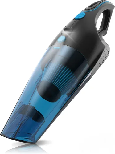 SEALON GV02 - Aspiradora recargable de mano para automóvil, aspiradora de 10 KPa y plumero de aire, aspiradora de mano de alta potencia con luz LED