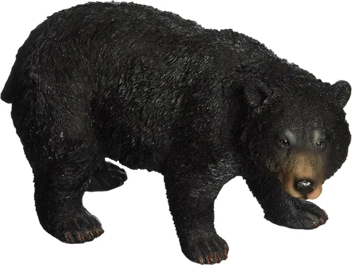 Miniatura 3 de Design Toscano Estatua de oso negro de pie, multicolor