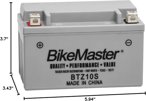 Miniatura 3 de BikeMaster Baterías Performance + sin mantenimiento BTZ10S