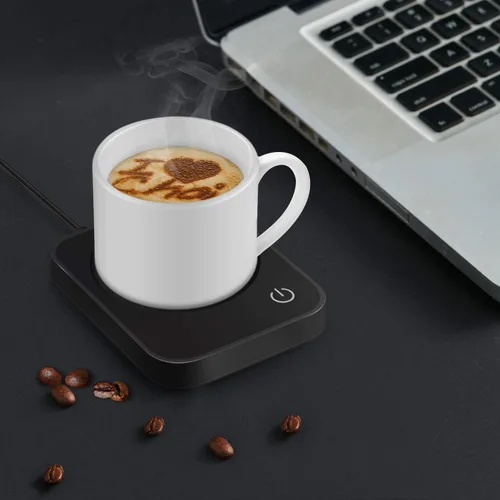 Miniatura 8 de Calentador de taza de café, calentador inteligente de tazas para escritorio, 3 controles de temperatura y apagado automático, calentador eléctrico