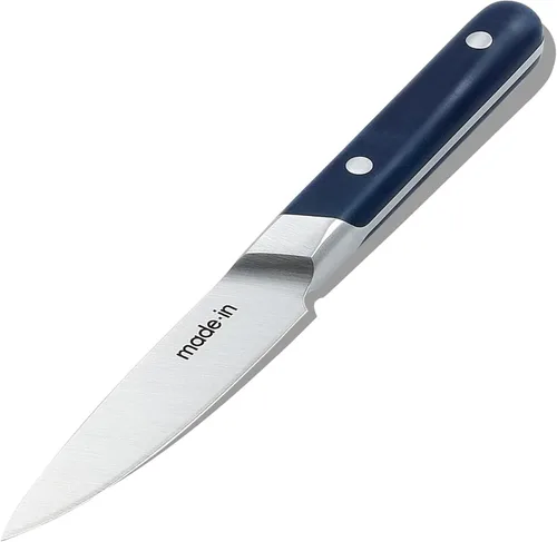 Miniatura 9 de Made In Cookware - Cuchillo de pelar de 4" Francia - Mango negro de trufa de espiga completa