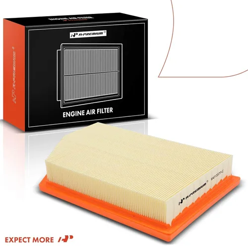 Miniatura 8 de A-Premium Filtro de aire de motor compatible con Jeep Cherokee, 2014 2015 2016 2017 2018, panel flexible, repuesto # 52022378AA