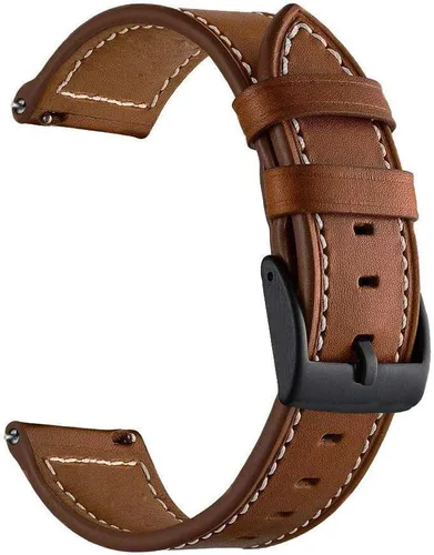 Miniatura 6 de Correas de reloj de 0.866 in de piel compatibles con Fossil Men's Gen 6/5 1.732 in Carly/Julianna/Garrett, Galaxy Watch 3 1.772 in 1.811 in