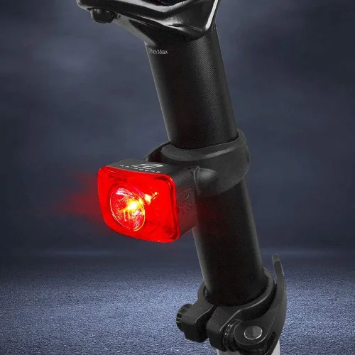 Miniatura 8 de Luces de Bicicleta BV, Super Brillantes con 5 Faros LED Delanteros y 3 Traseros, Luces de Bicicleta para Montar de Noche con Liberación Rápida, Set