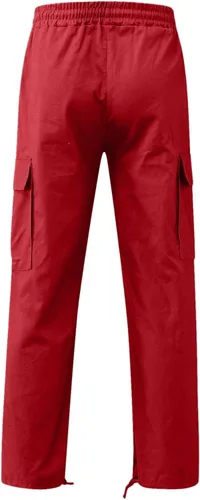 Miniatura 2 de EELHOE Baggy Cargo Pants for Men Ripstop Relaxed Fit Lightweight Trousers Casual Tactical Hiking Bottom Pant Multi Pocket