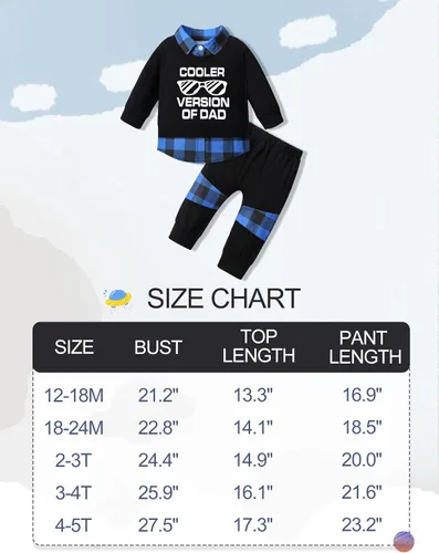 Miniatura 9 de Conjunto de 2 piezas de ropa para niños pequeños, camisa a cuadros con estampado de letras y pantalones largos, 2 piezas para otoño e invierno