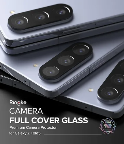 Miniatura 2 de Ringke Cristal de cámara [protección multicapa] compatible con Samsung Galaxy Z Fold 5, protector de lente de cámara de vidrio templado, 2