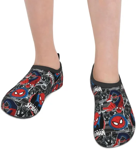 Miniatura 4 de FANSUN Favorite Superheros - Zapatos de agua para niños ligeros antideslizantes descalzos de secado rápido para deportes piscina playa piscina