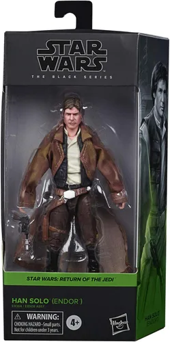 Miniatura 2 de Star Wars The Black Series Han Solo (Endor) - Figura de acción coleccionable de 6 pulgadas de la película “Return of The Jedi”, para niños de 4 años