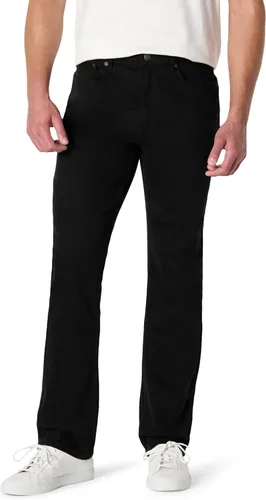 Amazon Essentials - Pantalones vaqueros de elástico bajo de corte recto para hombre