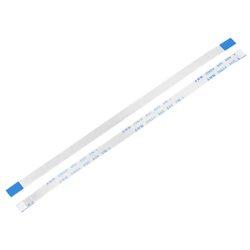 Miniatura 79 de uxcell Cable plano flexible, 10 pines de 0.020 in de paso de 5.906 in FPC FFC cable de cinta flexible para TV LCD, reproductor de DVD, laptop, 5